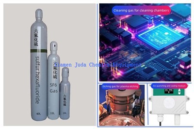 Hexafluorid sírový SF6 plynový polovodič