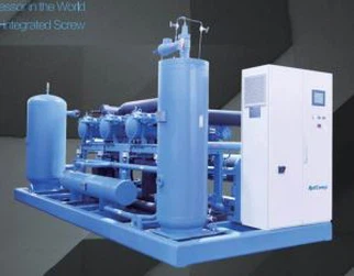 Polo hermetický skrutkový kompresor SW5L Rack System